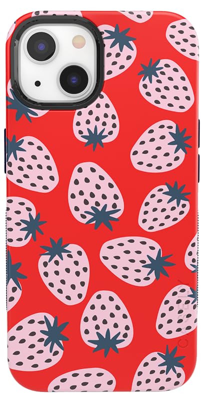 Casely iPhone 13 Case | Be Mine | Tiny Hearts | Compatible with MagSafe | Bold Protective Case Design