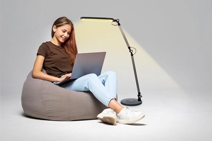 OTUS LED Desk Lamp Gesture Control LED Desk Lamp with Wireless Charger