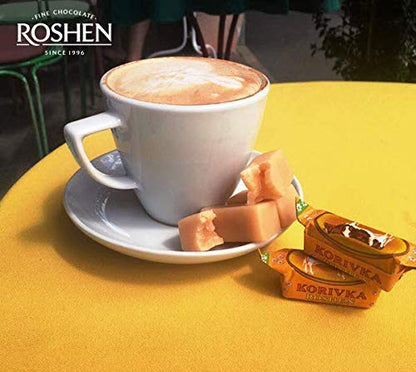 Roshen Korivka Cow Candy, Milky Sweets Fudge Candy, Kosher, Halal 2.2/1kg