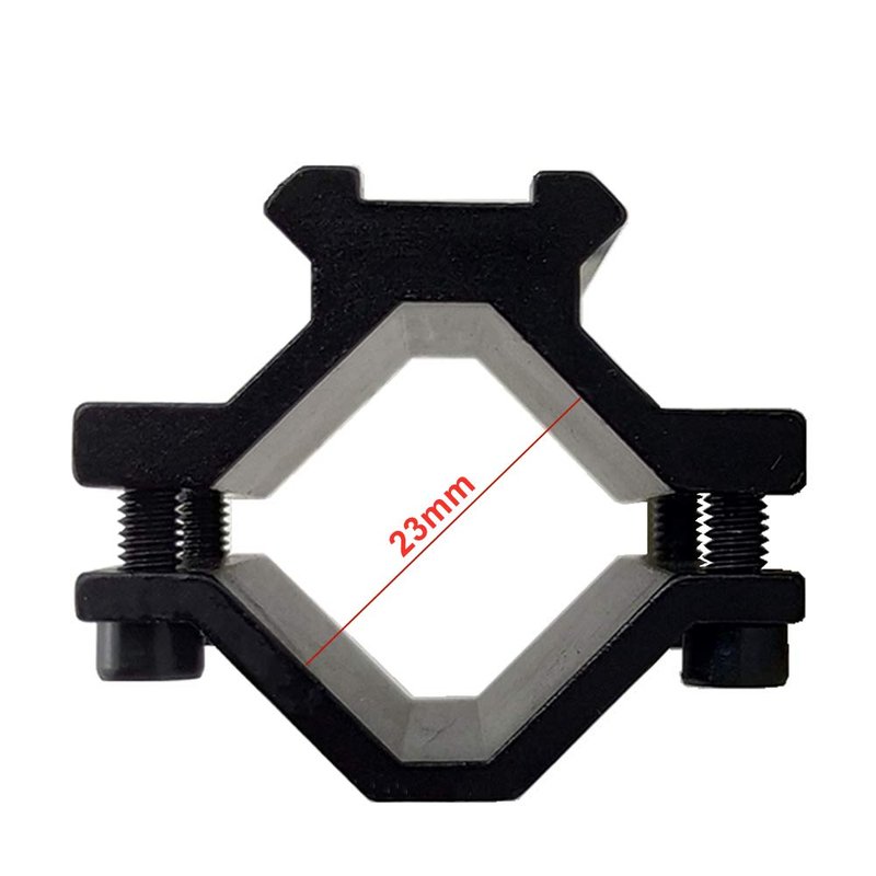 Persei Scope Barrel Clamp Mount Adapter with Weaver Picatinny Rail