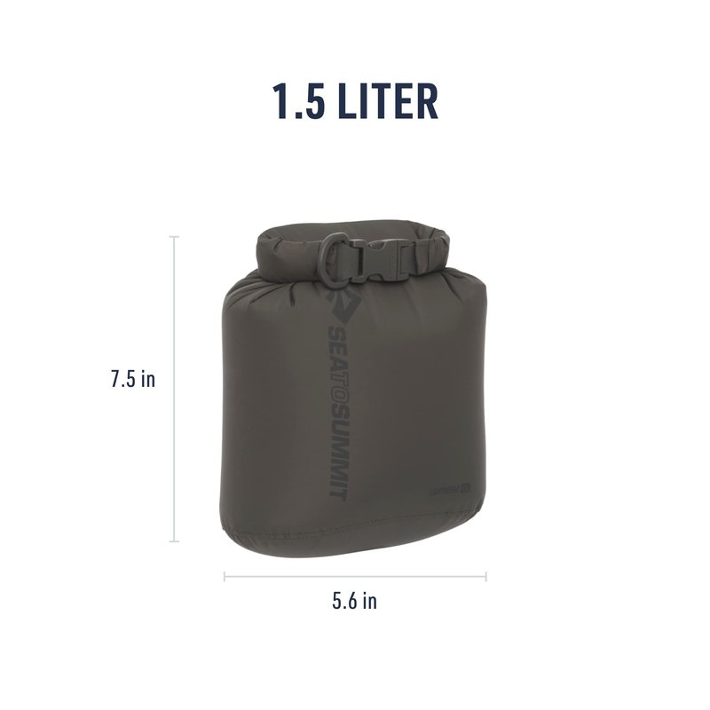 Sea to Summit Lightweight Dry Bag, Multi-Purpose Dry Storage, 35 Liter, Beluga Grey