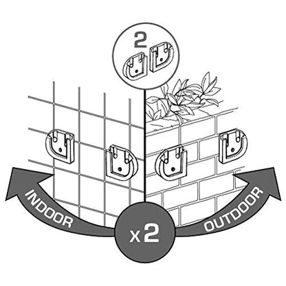 Gimi Telepack 70 Wall-Mounted Clothes Airer Wall Clothes Drying Rack 70 x 38 x 6 cm Size, White