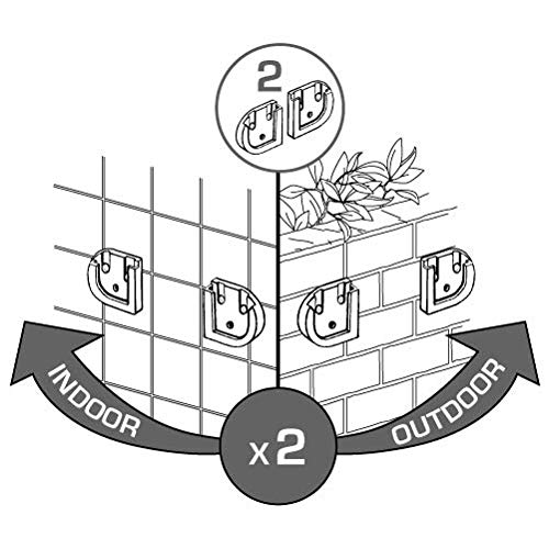 Gimi Telepack 70 Wall-Mounted Clothes Airer Wall Clothes Drying Rack 70 x 38 x 6 cm Size, White