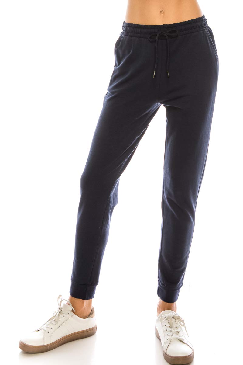 Women's Soft Fleece Jogger Pants Drawstring Pockets Premium Warm Track Sweatpants