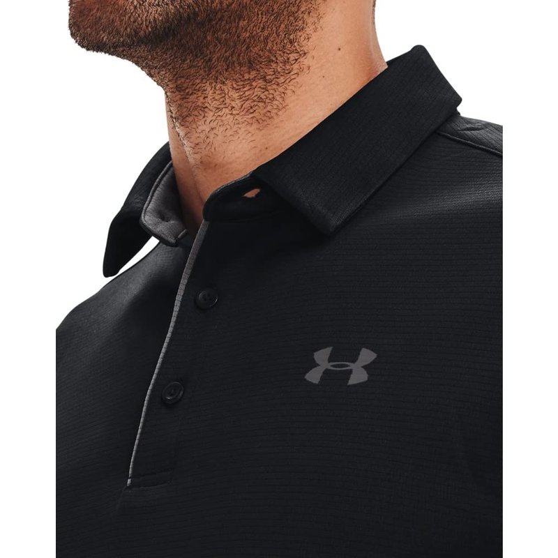 Under Armour Men's UA Tech Polo 3XLT Black