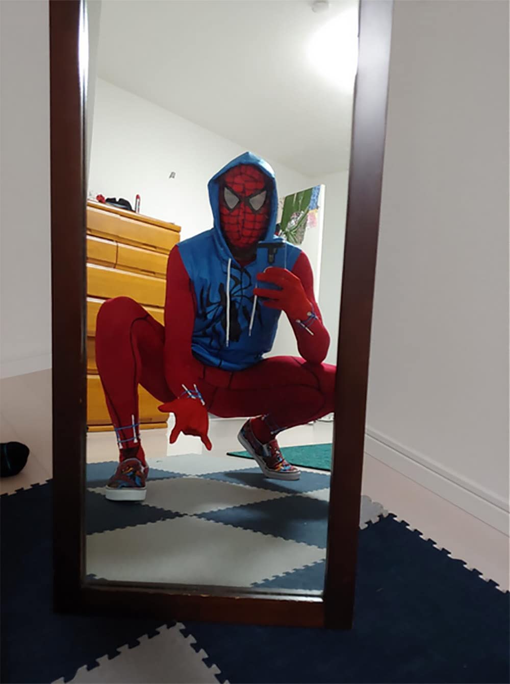 Chendvol Men's and Women's Wrist Length Stretchy Spandex Gloves Costume Banquet Wedding Party Short Gloves (Black)