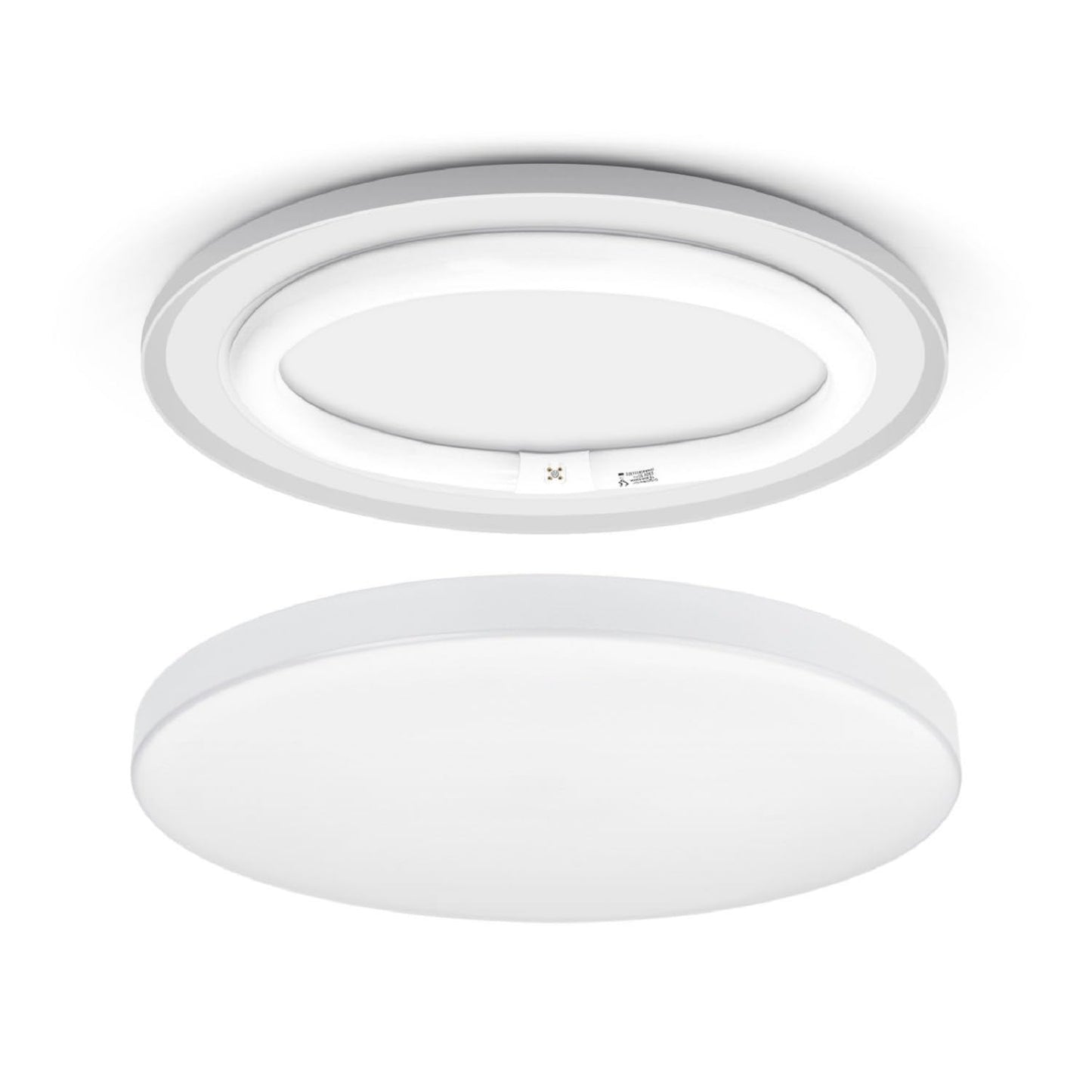 Aigostar 40W T9 Circular Fluorescent Light Tubes, Energy Saving Fluorescent Tube Lights 6500K Cool White G10q 2800LM