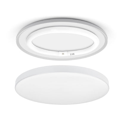 Aigostar 40W T9 Circular Fluorescent Light Tubes, Energy Saving Fluorescent Tube Lights 6500K Cool White G10q 2800LM