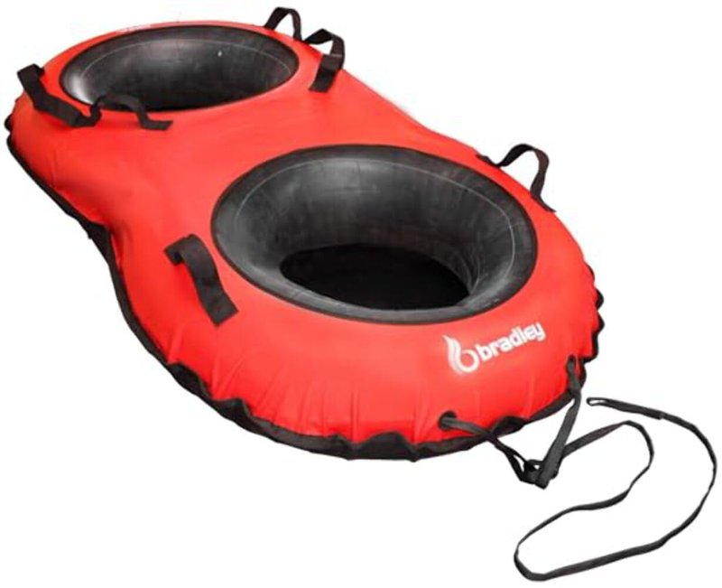 Ultimate Towable Snow Tube Sled with Heavy Duty Cover | Designed for Thrilling Winter Adventures | Made in the USA for Durability and Safety on Snowy Slopes