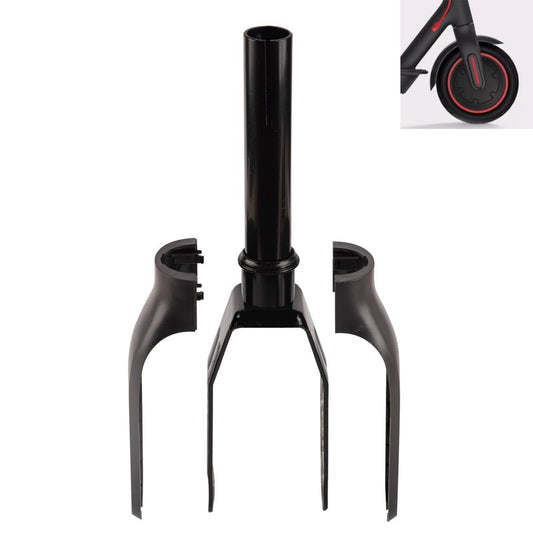 Incontesta Front Fork Replacement for M365/M365PRO, Aluminum Alloy Electric Scooter Fork with Plastic Cover Black, Anti-Wobble & Easy Install