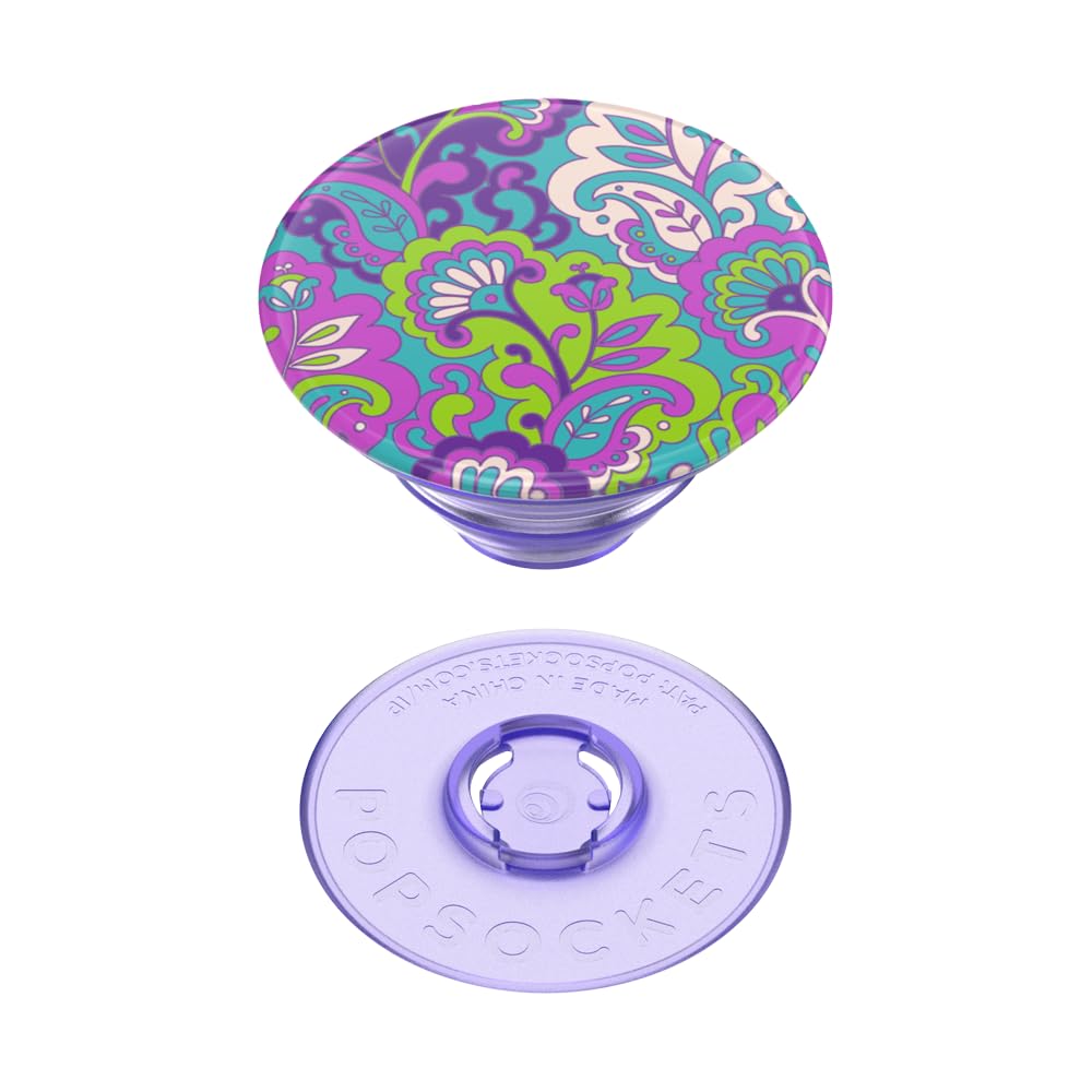 PopSockets Phone Grip with Expanding Kickstand, Adhesive Grip - Translucent Purple Kamp