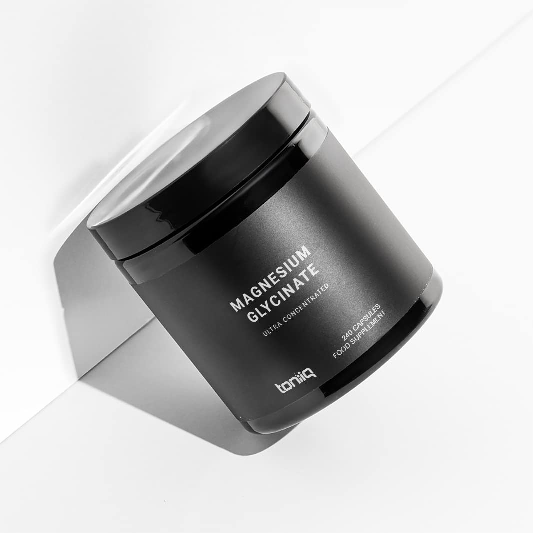 3000mg High Strength Magnesium Glycinate Supplements - 20% Purified to Contain 600mg of Elemental Magnesium