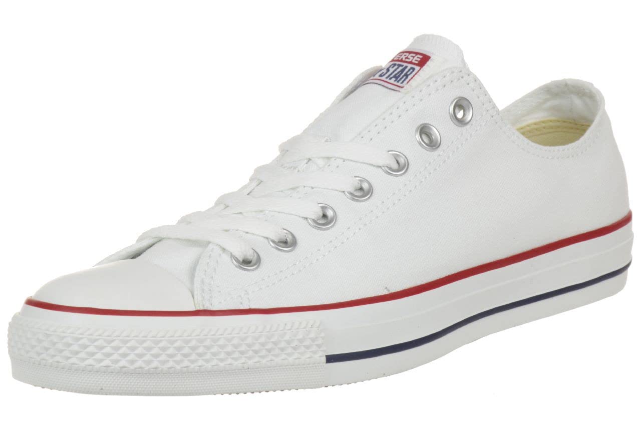 Converse All Star Low Trainers White Canvas - 8 UK