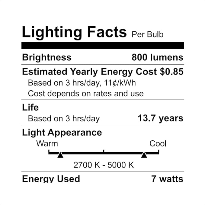 WiZ Connected Clear 60W A19 Tunable White Filament LED Smart Bulb - Pack of 6 - E26 - Indoor - Wi-Fi - Voice/App Control + Motion Activation - Matter Compatible