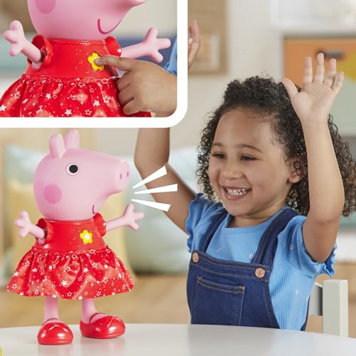 Peppa Pig Peppa’s Muddy Puddles Party Doll, Yellow