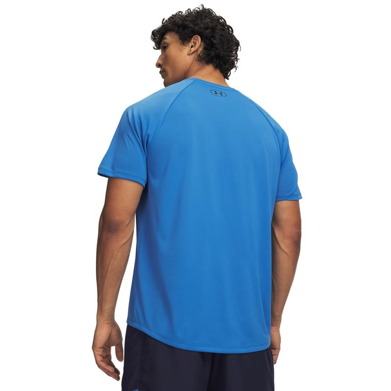 Under Armour Men's Tech 2.0 Short-Sleeve T-Shirt, (430) Aegean Blue / / White, Medium