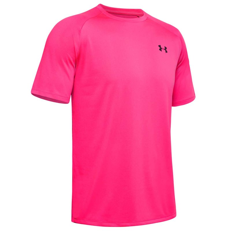 Under Armour Men's Tech 2.0 Short-Sleeve T-Shirt , Pink Surge (687)/Black, XX-Large Tall