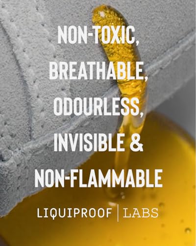 Liquiproof LABS Premium Protector Spray 250ml long lasting waterproof and stain protection for leather, suede, nubuck, sheepskin and fabrics. For shoes handbags trainers boots clothes