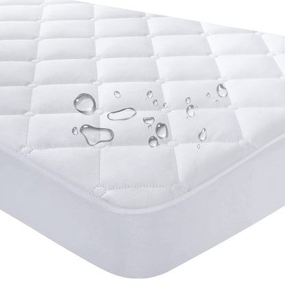 Yoofoss Waterproof Baby Mattress Protector 70 x 140 cm Adjustable Fitted Sheet Removable and Washable for Cot Bed