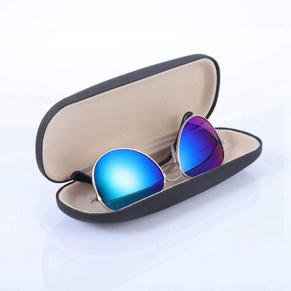 Yorgewd 4-Pack Glasses Case Hard Shell Eyeglasses Case Protective Casefits Most Glasses and Sunglasses Suitable for Men&Women