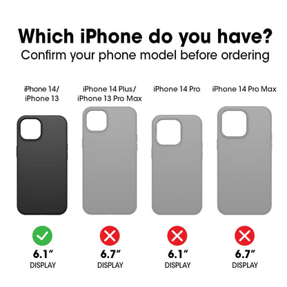 OtterBox TRUSTED GLASS Screen Protector for iPhone 14, iPhone 13 & iPhone 13 Pro, Flawless Touch Response, Fingerprint Resistant, Precision Fit, Vibrant Clarity