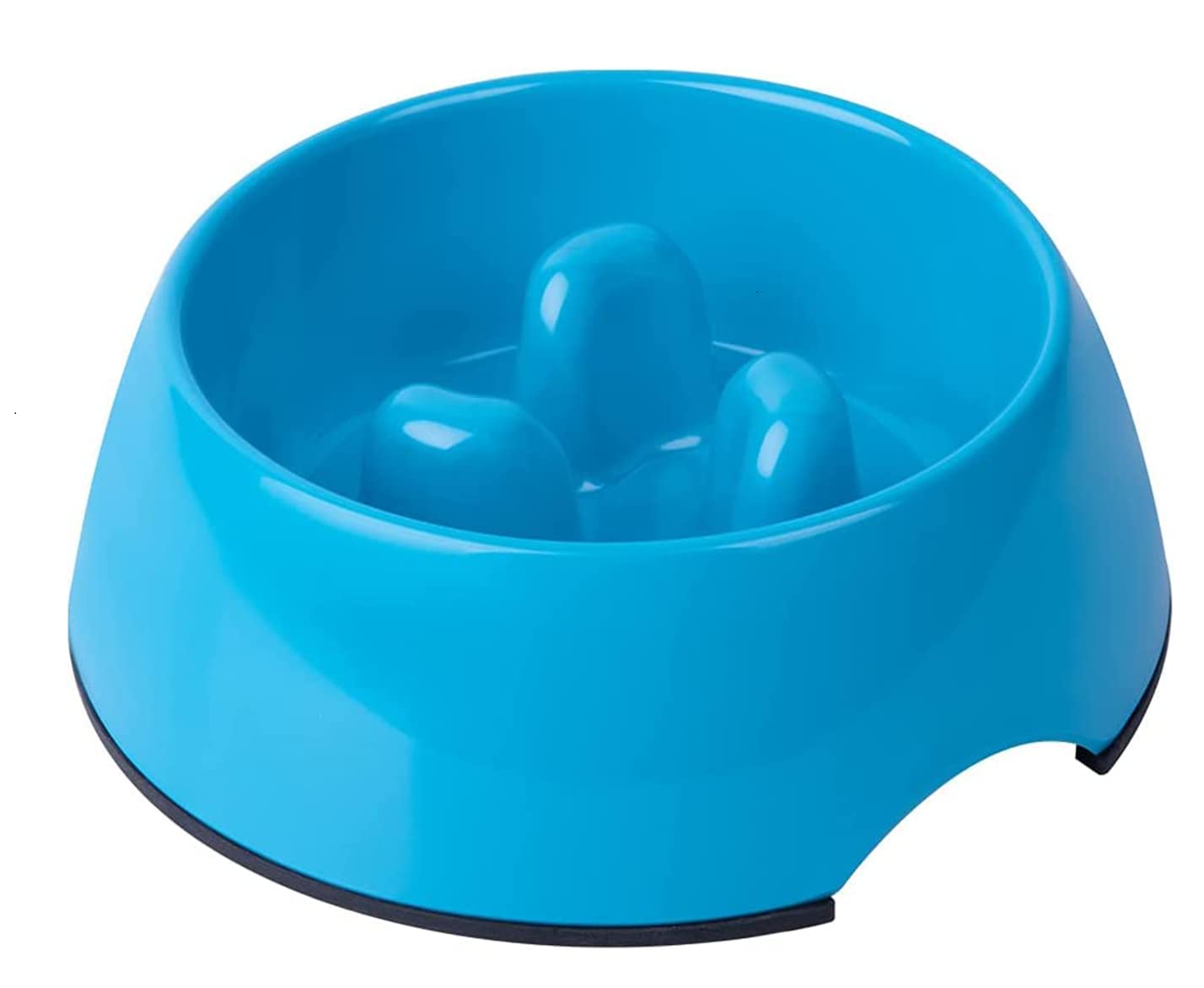 SuperDesign Slow Feeder Dog Bowls Cat Bowls- Anti-Gulping Puppy Slow Feeder Bowl for Dry Wet Raw Food Non-Slip Slow Feeder for Small Medium Large Breed