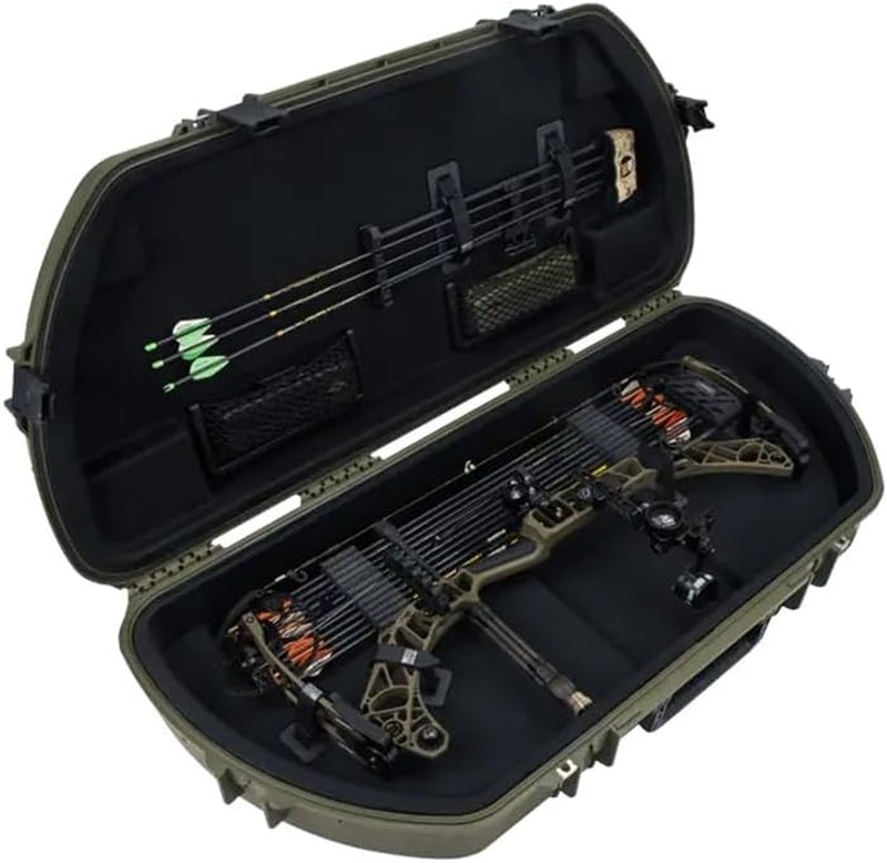 SKB Cases Mathews Iseries Shaped Bow Case - Durable Od Green Design | 43-Inch Size