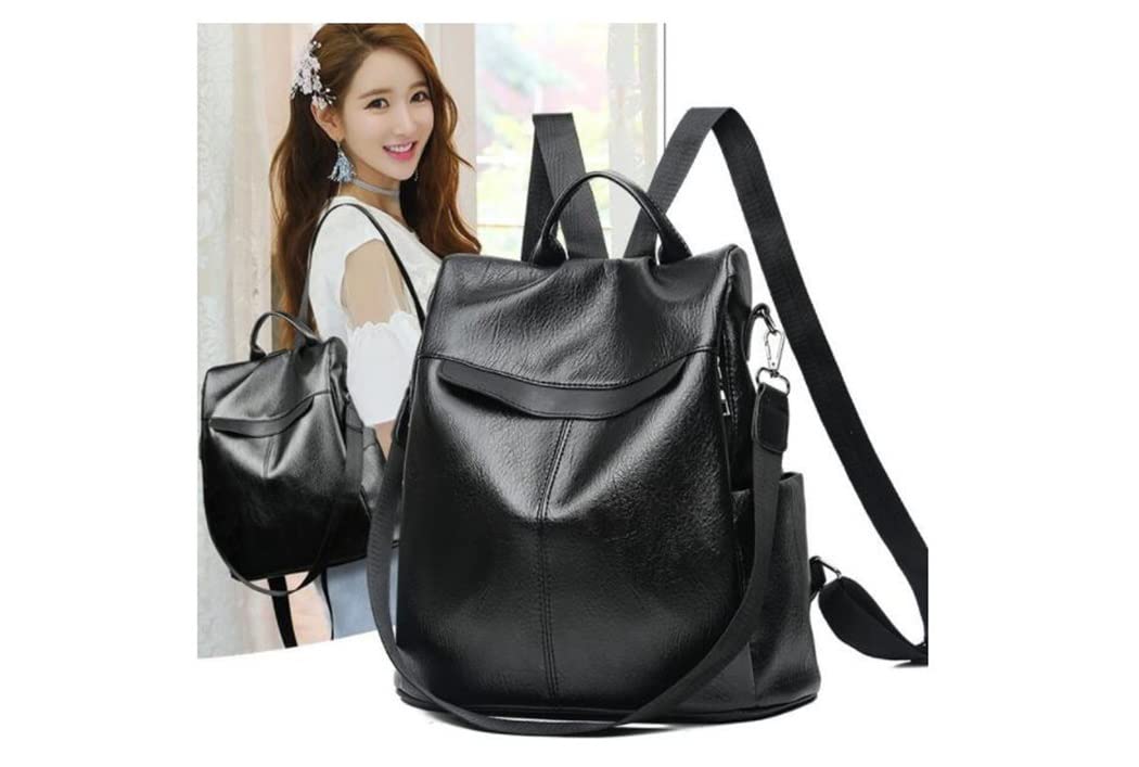 shepretty Zaino Donna antifurto Borsa Tracolla Zainetto Viaggio Daypack,0999-b