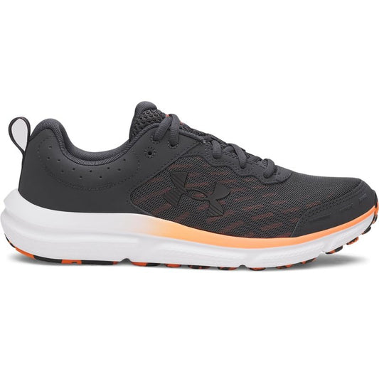 Under Armour Men's Charged Assert 10 Shoes, Anthracite/Team Orange/Black, 10.5