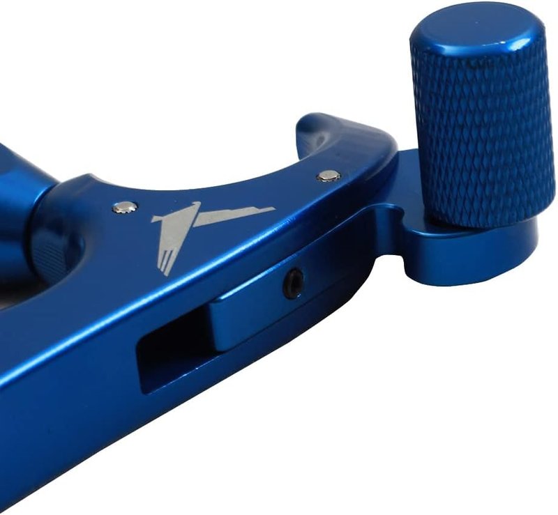 Archery Thumb Release Aid - 360° Rotatable Adjustable Bow Release for Youth & Adults | Automatic Trigger (Blue)