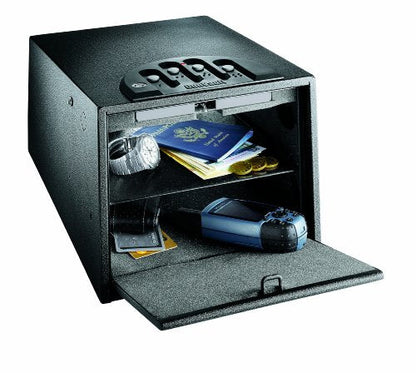 GunVault MultiVault - 2-Gun Quick Access Gun Safe for Pistols with Patented No-Eyes® Keypad
