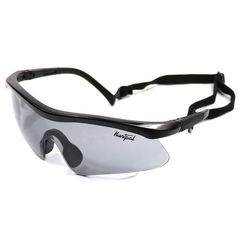 HUNTPAL Shooting Glasses Shooter Safety Hunting Sunglasses with 4 Interchangeable Lenses, Impact & Scratch-Resistant Eye Protection Half-Frame Goggles for Hunter