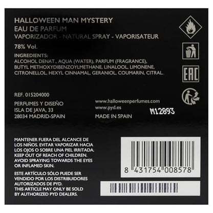 HALLOWEEN Man Mystery Eau de Parfum 4.2 Oz