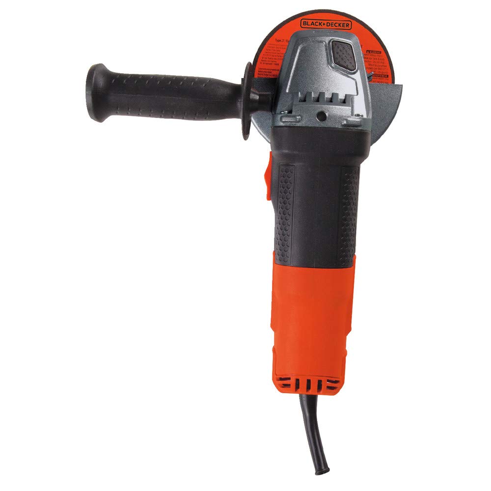 BLACK+DECKER Angle Grinder Tool, 4-1/2-Inch, 6.5-Amp (BDEG400)