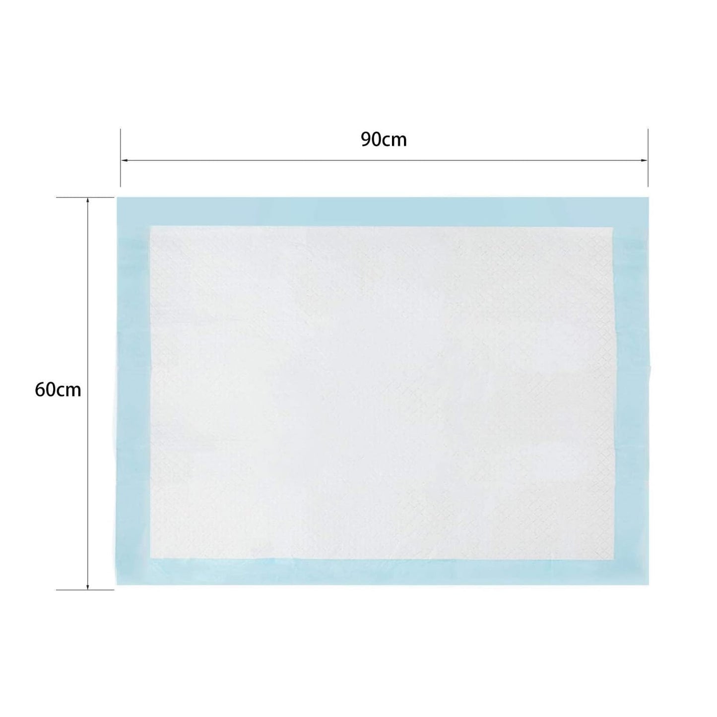 Nobleza 20pcs 60x90cm Ultra Absorbent Leakproof Dog and Puppy Training Pads, Pet Toilet Pee Pads Large Size with Anti Slip