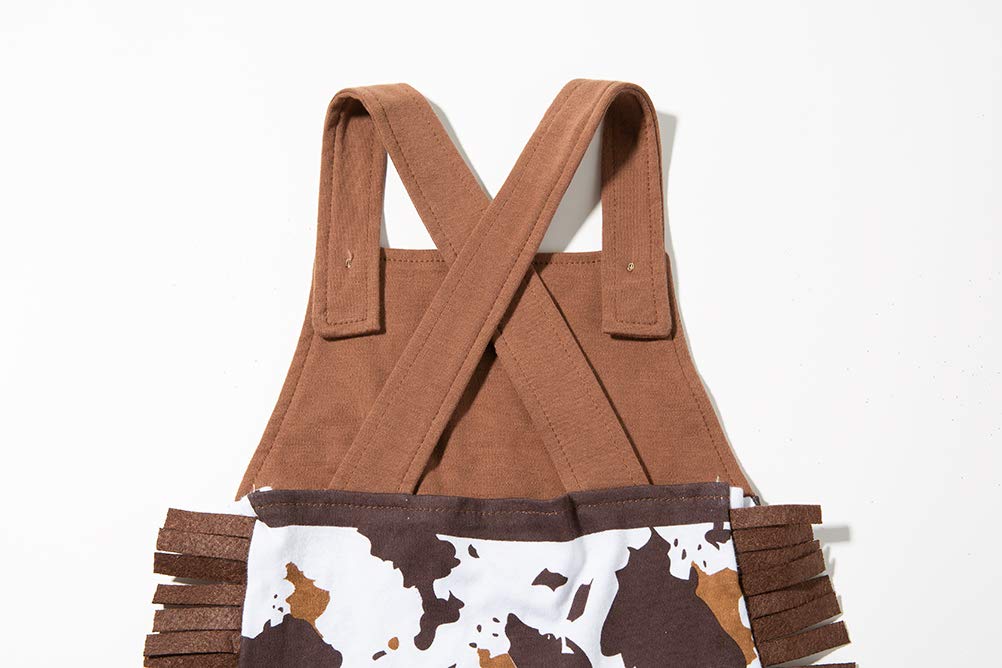 LXKIKMM Baby Toddler Boy Cowboy Outfit Rodeo Birthday Costume Woody 1-3 Months