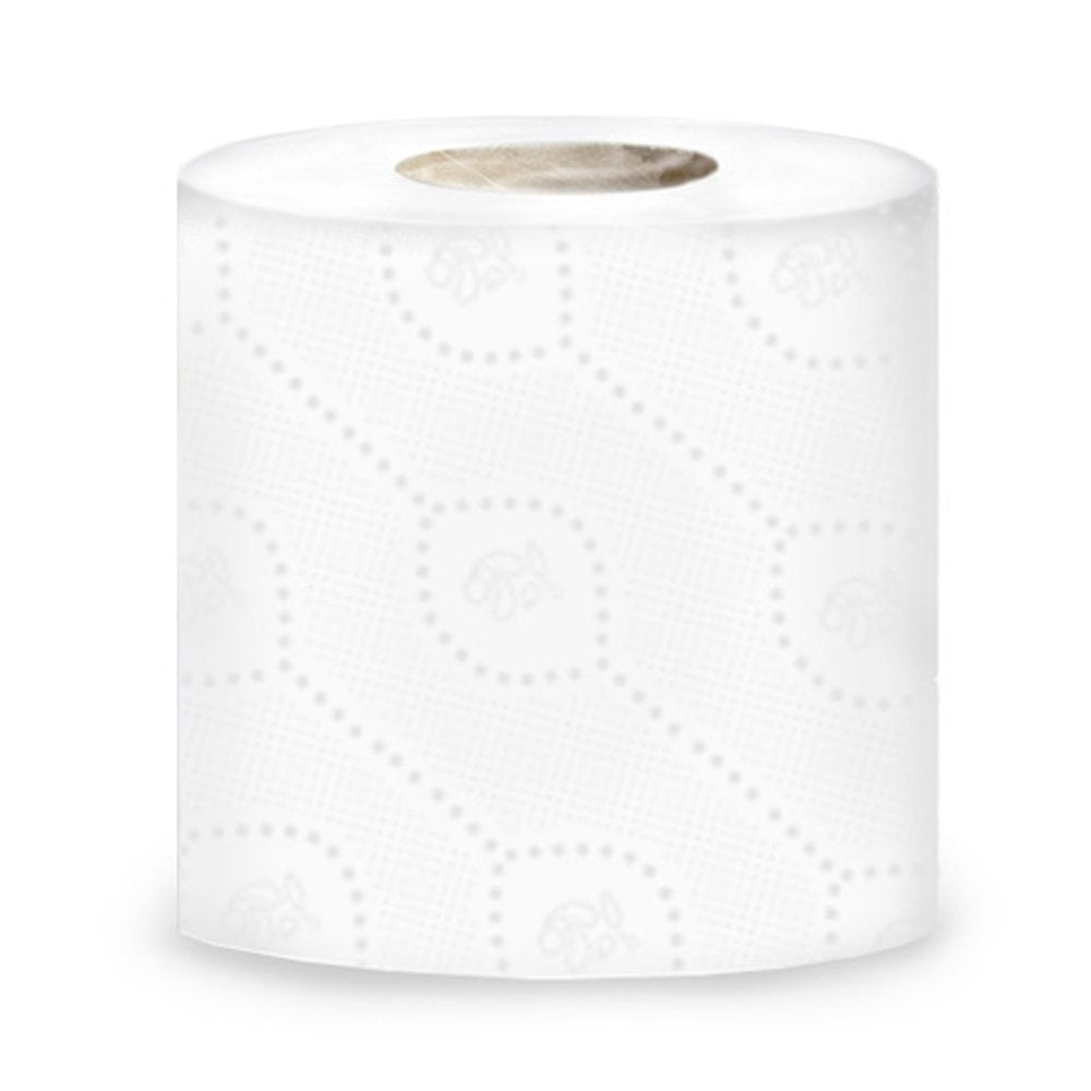 Kirkland Signature Soft and Absorbent Triple Satin Premium Bath Toilet Tissue Paper, 4 Rolls 10 Packs White Kirkland-Toilet Roll-10pk