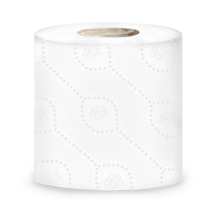 Kirkland Signature Soft and Absorbent Triple Satin Premium Bath Toilet Tissue Paper, 4 Rolls 10 Packs White Kirkland-Toilet Roll-10pk