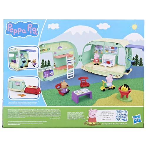Peppa Pig Peppa's Caravan Playset, Pink