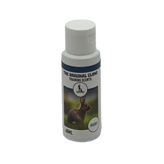 The Original Clone® Dog Training Liquid Scent - Rabbit 2oz. Gundog Training Equipment, Training Scents for Dog & Puppy Training, Dog Scent Training Kit for Dog Training Dummies (Rabbit, 2oz)