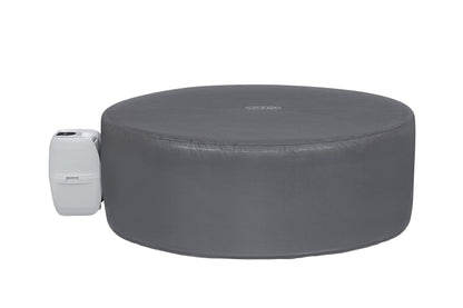 Lay-Z-Spa Small Round Thermal Hot Tub Cover 180cm x 66cm | Up to 40% More Energy Efficient, Water Repellent & UV Resistant, Universal Fit, BW60317, Grey