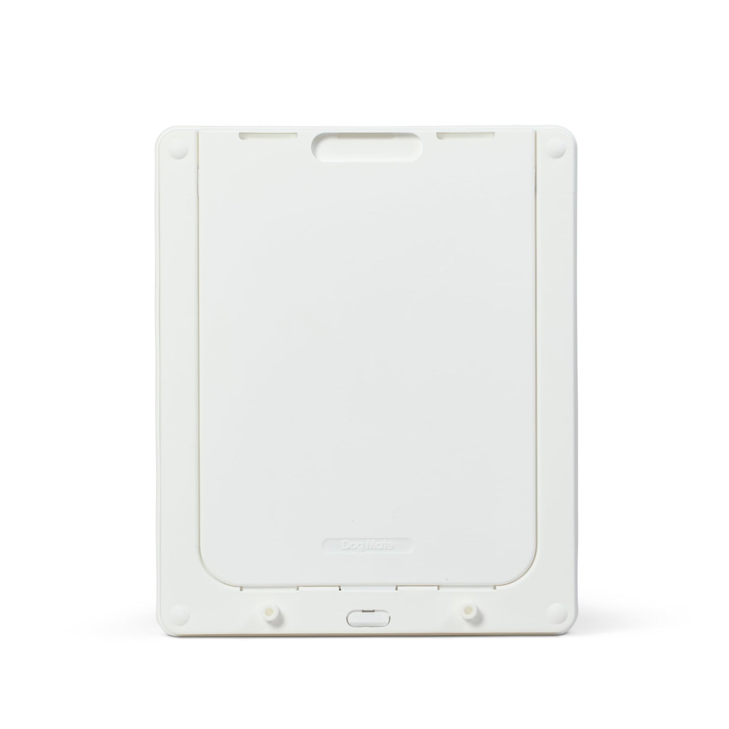 Dog Mate Lockable Medium Dog Door (215) - Flap for Medium Dogs and Large Cats, for UPVC, wall and wood, Securely Designed for your Pets, White