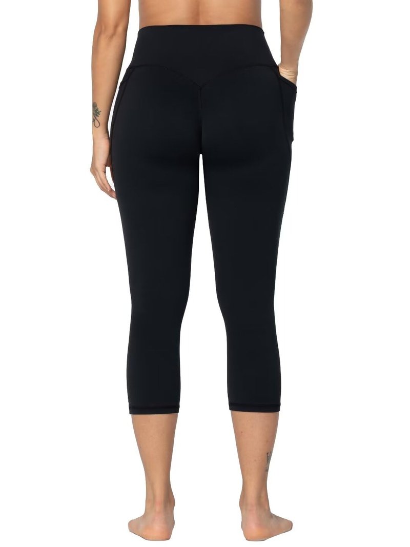 Sunzel Invisible Butt Scrunch Workout Leggings with Pockets for Women, No Front Seam Booty Gym Yoga Pants with Tummy Control 28" Forest Green Large