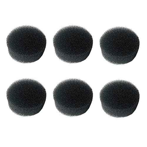 6 Pack Replacement compatible for Air Compressor 2" Round Intake Filter,craftsman porter cable air compressor parts DeVilbiss