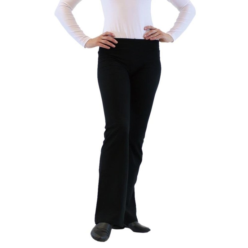 Danzcue Adult Jazz Pants Medium Black