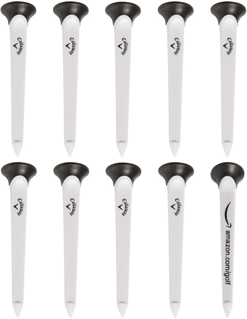 Callaway Par-Tee Plastic Golf Tees, 10 Pack