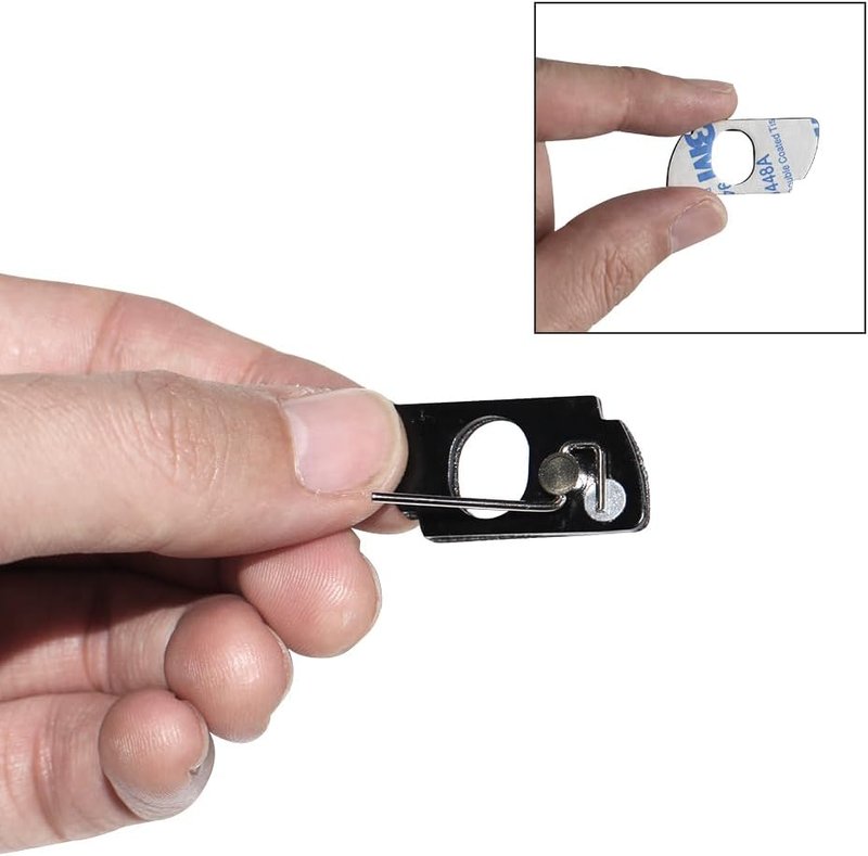 DEERACE 6-Pack Arrow Rest for Recurve Bow - Adhesive Back Targeting Accessory for Right/Left Hand