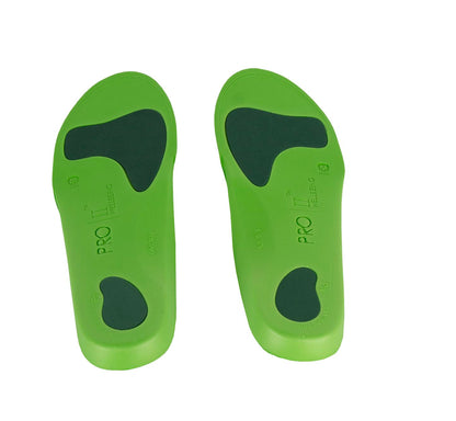 PRO 11 WELLBEING Plantar Series Orthotic Insoles Fallen Arches, Plantar Fasciitis, with Arch Support (5/6.5 UK S)