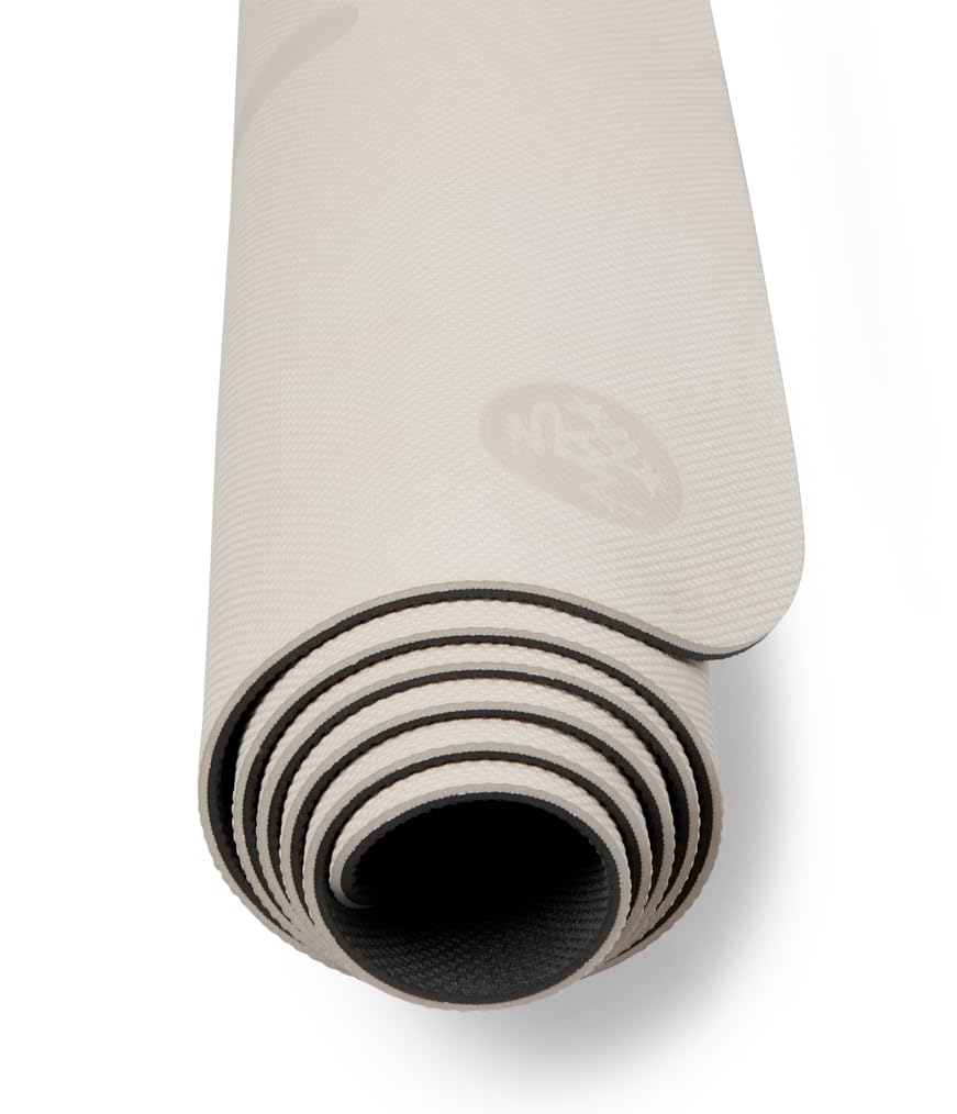 Manduka Begin Yoga Mat 68" - 5mm Cushioning | Comfortable, Lightweight & Reversible with Alignment Stripe | Budget-Friendly | 68 x 24 inches