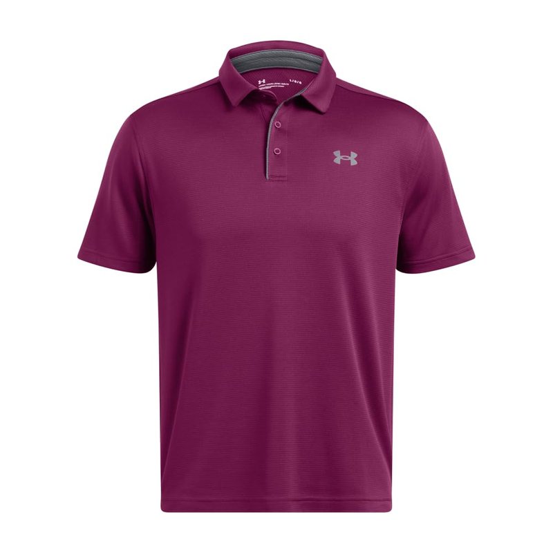 Under Armour Men's Tech Golf Polo, (505) Purple Gemini / / Pitch Gray, XX-Large